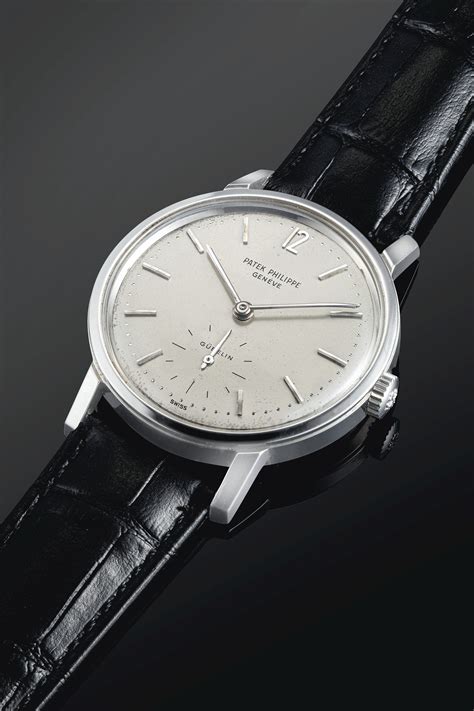 patek philippe geneve stainless steel|philippe patek price.